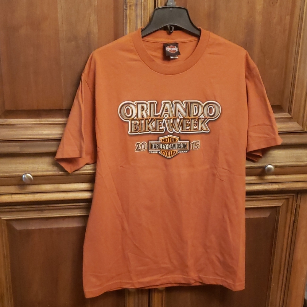 Harley-Davidson Men's Shirt Orlando 2015 Bike Week